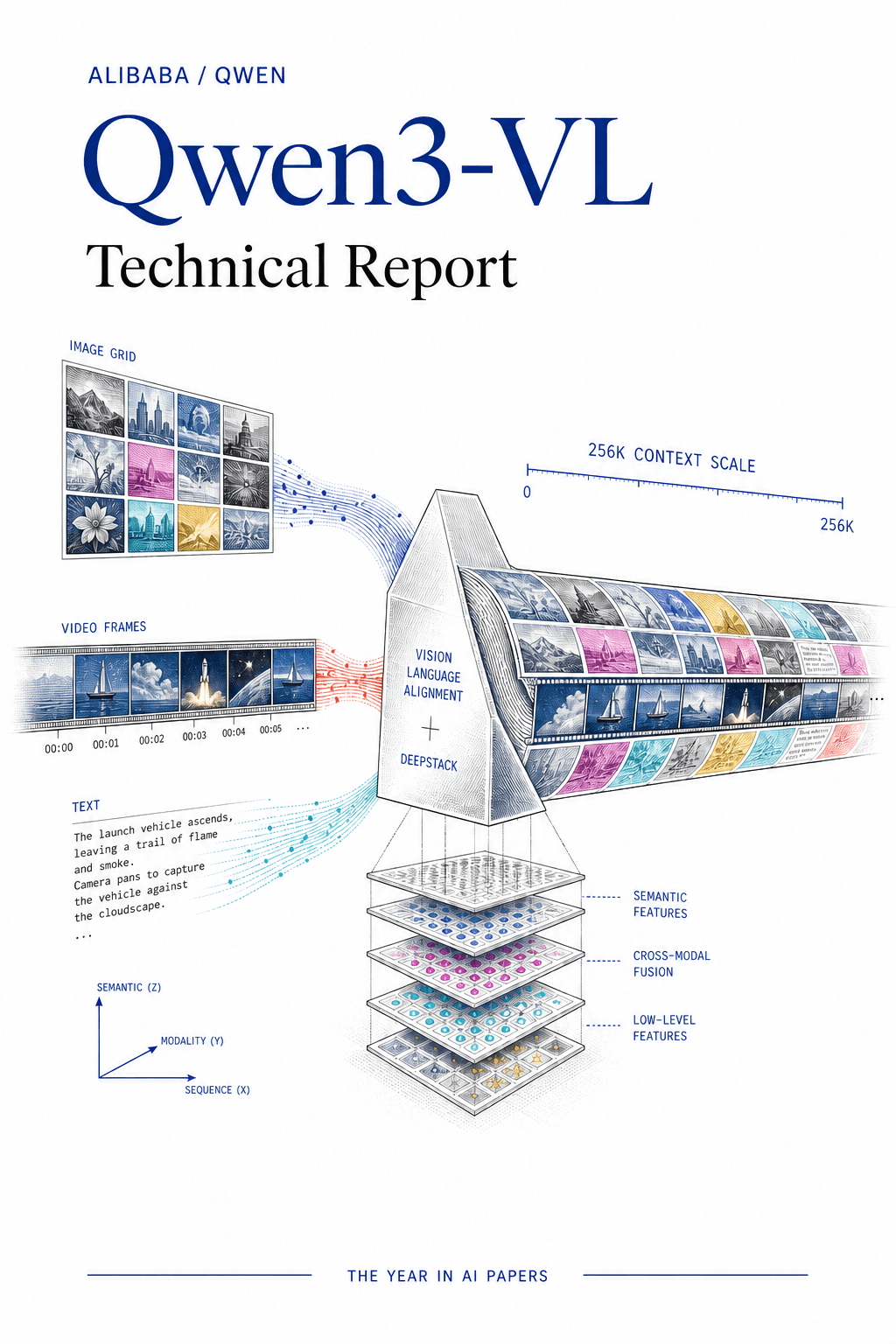 Editorial cover for Qwen3-VL Technical Report